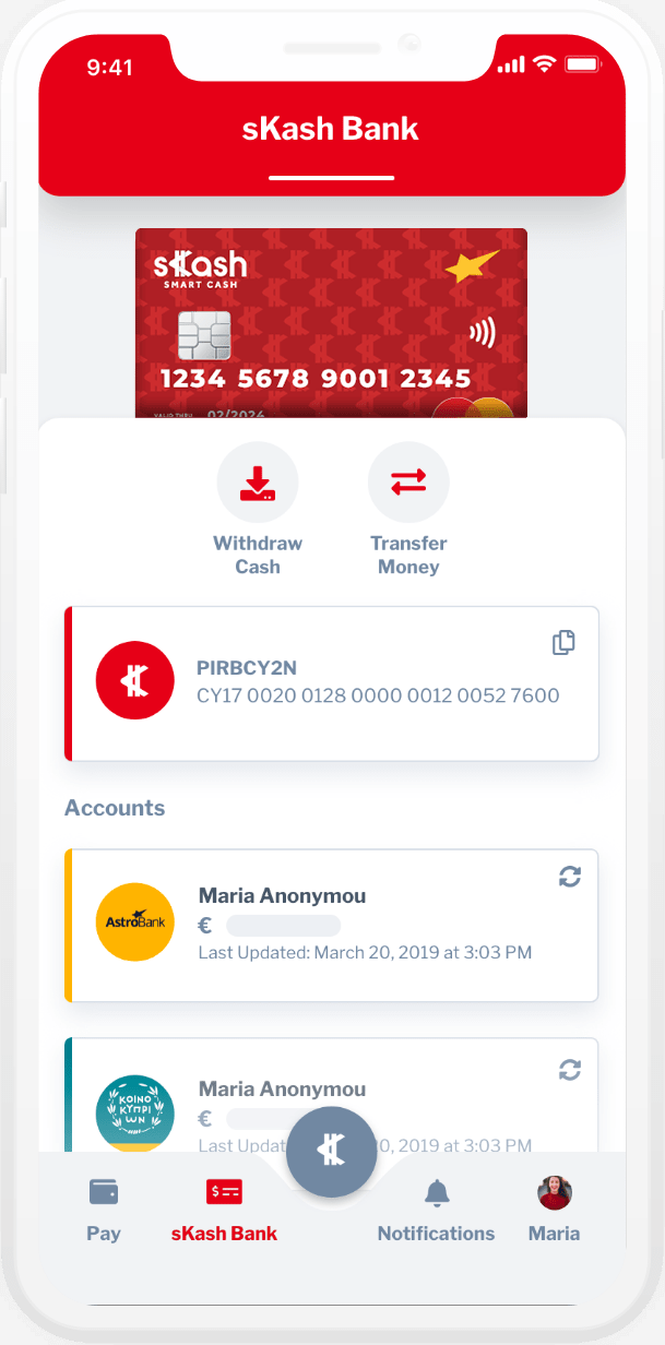 sKash | Your Bank 2.0
